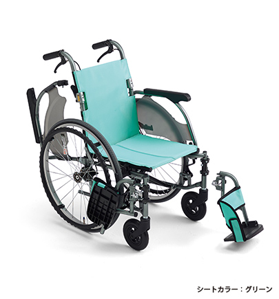 日本サイト Wheel Chair MiKi CRT-1軽量車いす 自走式 空気式 www 